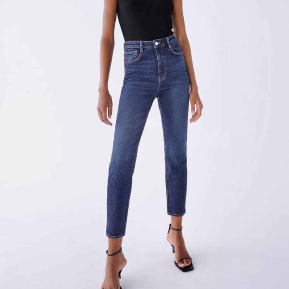 Zara Vintage hi-rise skinny jeans